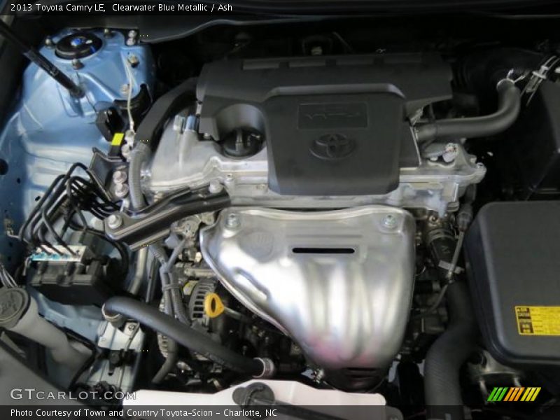 Clearwater Blue Metallic / Ash 2013 Toyota Camry LE