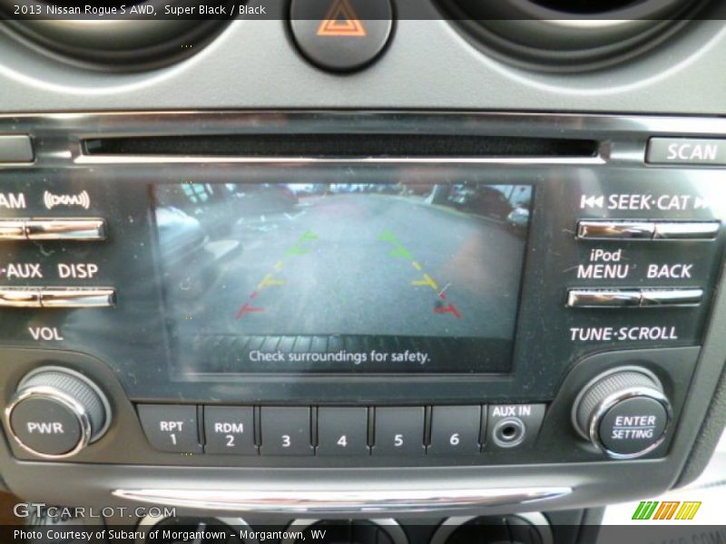 Super Black / Black 2013 Nissan Rogue S AWD