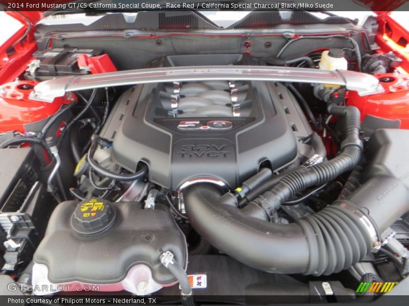  2014 Mustang GT/CS California Special Coupe Engine - 5.0 Liter DOHC 32-Valve Ti-VCT V8