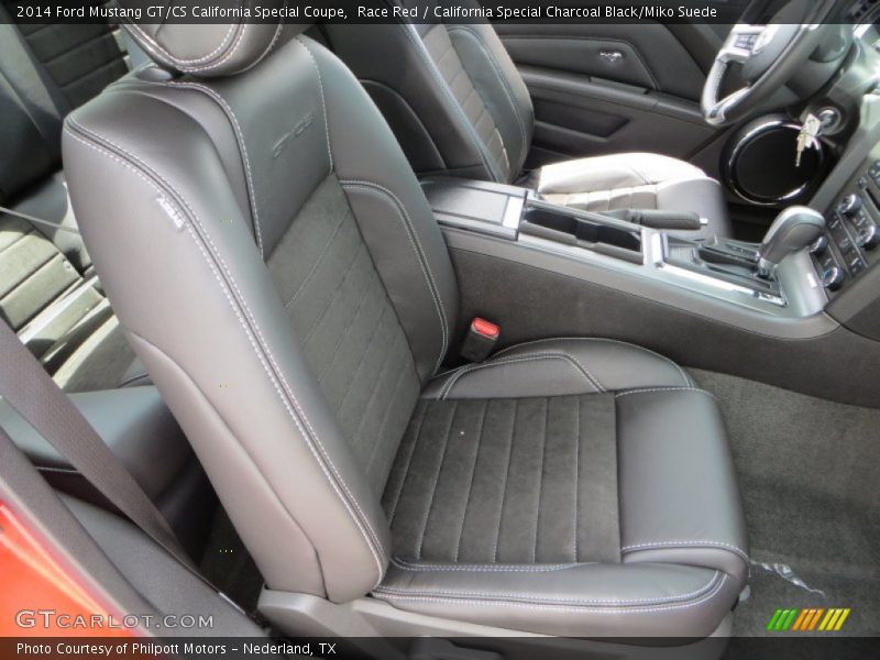 Front Seat of 2014 Mustang GT/CS California Special Coupe
