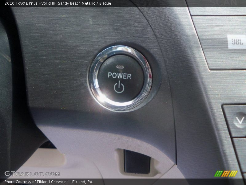 Sandy Beach Metallic / Bisque 2010 Toyota Prius Hybrid III