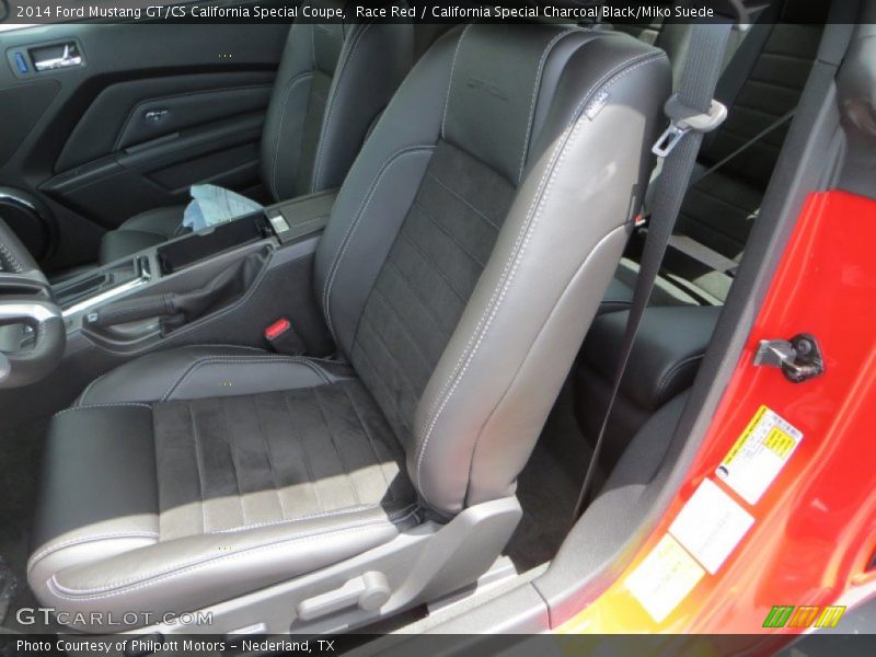 Front Seat of 2014 Mustang GT/CS California Special Coupe