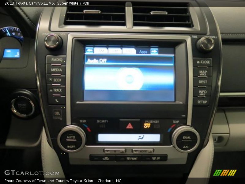 Super White / Ash 2013 Toyota Camry XLE V6