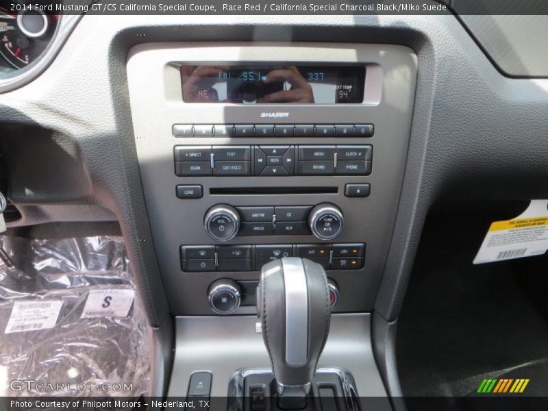 Controls of 2014 Mustang GT/CS California Special Coupe