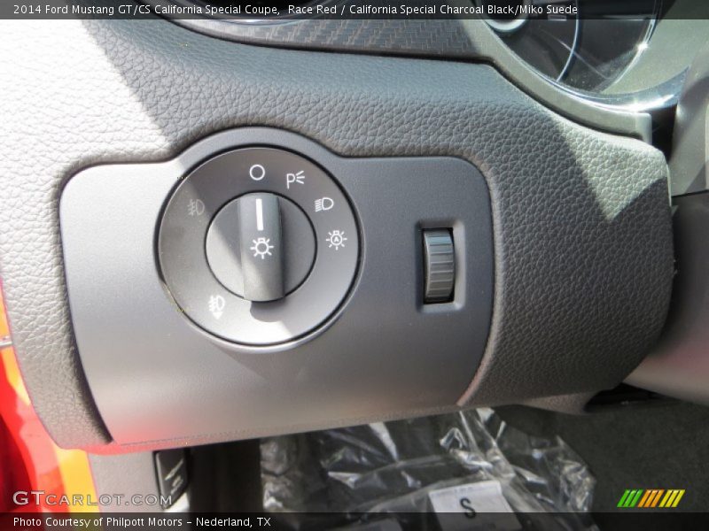 Controls of 2014 Mustang GT/CS California Special Coupe