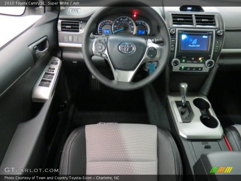 Super White / Ash 2013 Toyota Camry SE