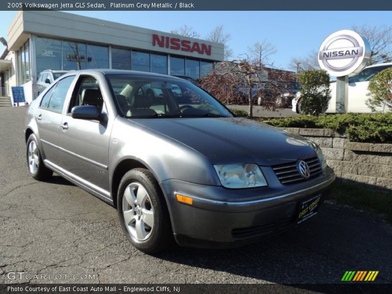 Platinum Grey Metallic / Black 2005 Volkswagen Jetta GLS Sedan
