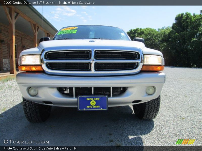 Bright White / Sandstone 2002 Dodge Durango SLT Plus 4x4