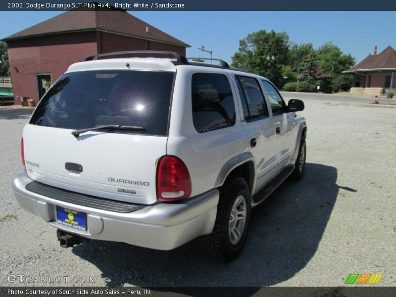 Bright White / Sandstone 2002 Dodge Durango SLT Plus 4x4