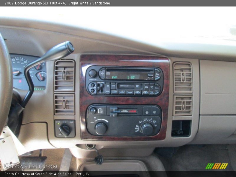 Bright White / Sandstone 2002 Dodge Durango SLT Plus 4x4