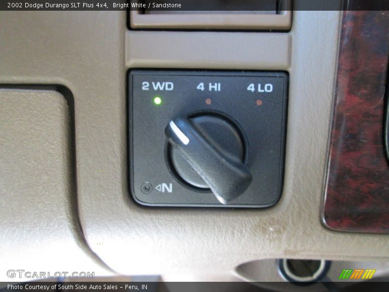 Bright White / Sandstone 2002 Dodge Durango SLT Plus 4x4
