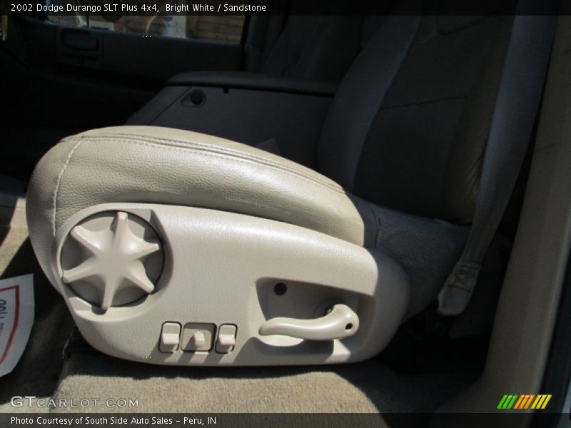 Bright White / Sandstone 2002 Dodge Durango SLT Plus 4x4