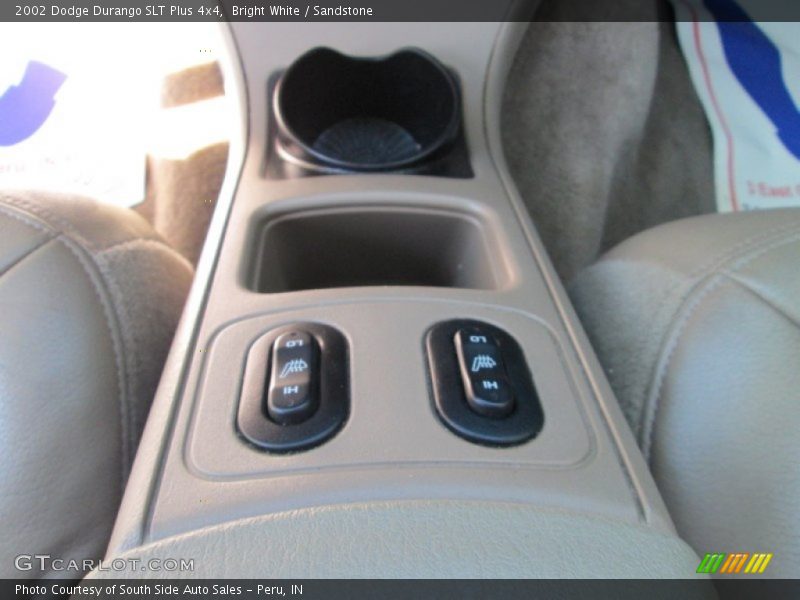 Bright White / Sandstone 2002 Dodge Durango SLT Plus 4x4