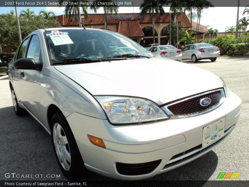 CD Silver Metallic / Charcoal/Light Flint 2007 Ford Focus ZX4 S Sedan
