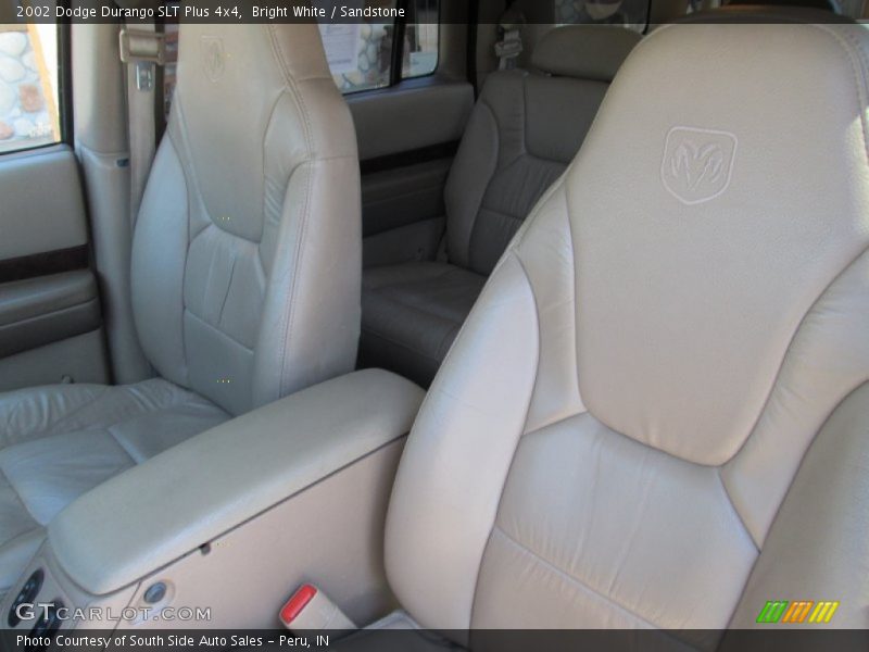 Bright White / Sandstone 2002 Dodge Durango SLT Plus 4x4