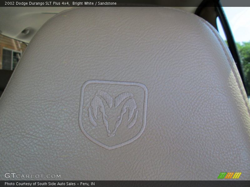 Bright White / Sandstone 2002 Dodge Durango SLT Plus 4x4
