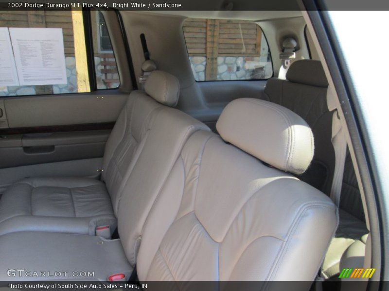 Bright White / Sandstone 2002 Dodge Durango SLT Plus 4x4