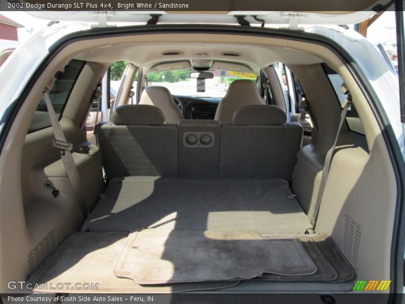 Bright White / Sandstone 2002 Dodge Durango SLT Plus 4x4