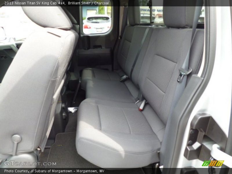 Rear Seat of 2013 Titan SV King Cab 4x4