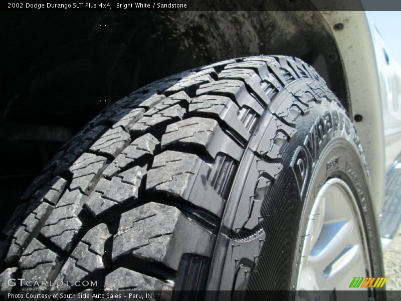 Bright White / Sandstone 2002 Dodge Durango SLT Plus 4x4