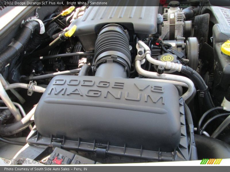  2002 Durango SLT Plus 4x4 Engine - 4.7 Liter SOHC 16-Valve V8