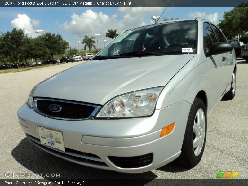 CD Silver Metallic / Charcoal/Light Flint 2007 Ford Focus ZX4 S Sedan