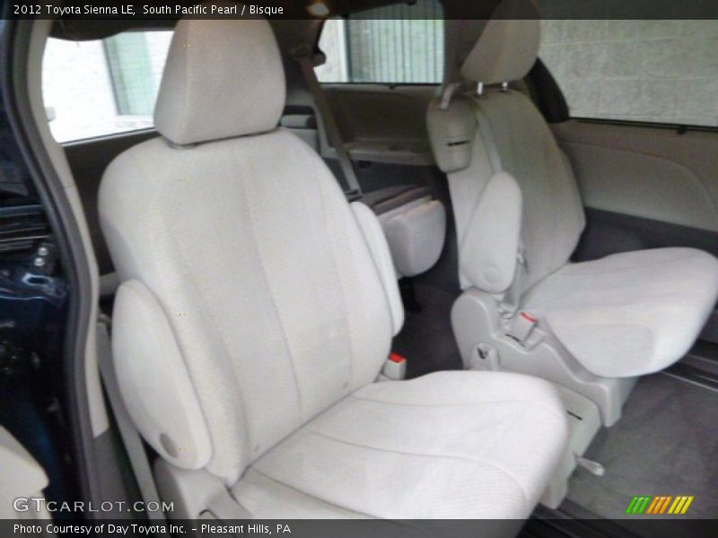 South Pacific Pearl / Bisque 2012 Toyota Sienna LE