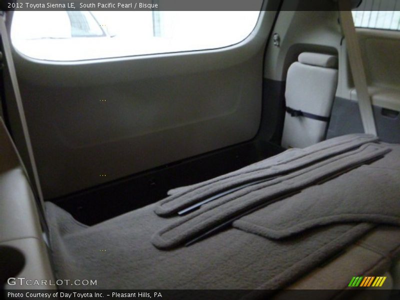 South Pacific Pearl / Bisque 2012 Toyota Sienna LE