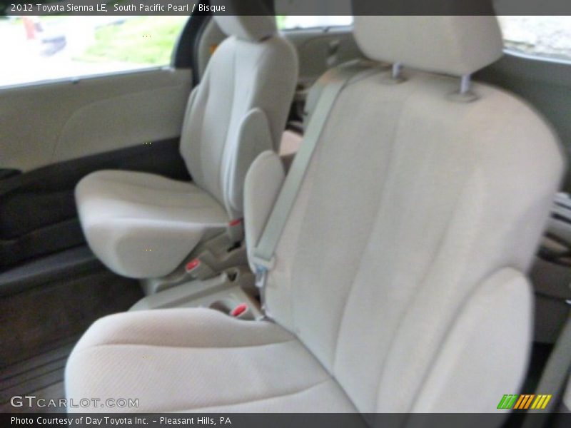 South Pacific Pearl / Bisque 2012 Toyota Sienna LE