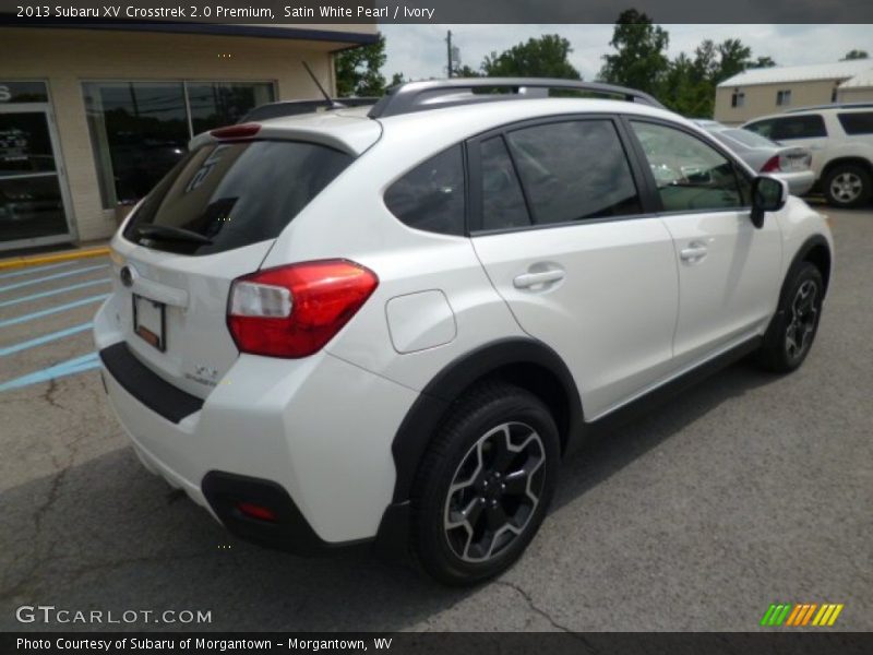 Satin White Pearl / Ivory 2013 Subaru XV Crosstrek 2.0 Premium