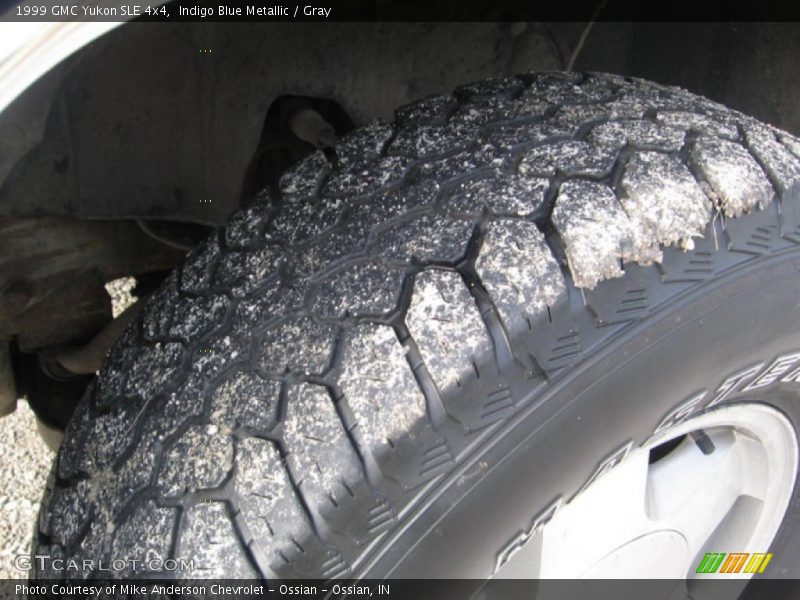 Indigo Blue Metallic / Gray 1999 GMC Yukon SLE 4x4