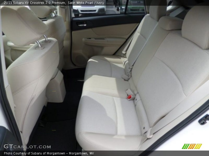 Satin White Pearl / Ivory 2013 Subaru XV Crosstrek 2.0 Premium