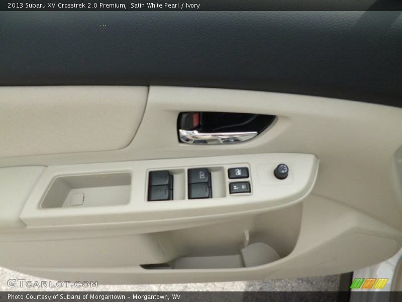 Satin White Pearl / Ivory 2013 Subaru XV Crosstrek 2.0 Premium