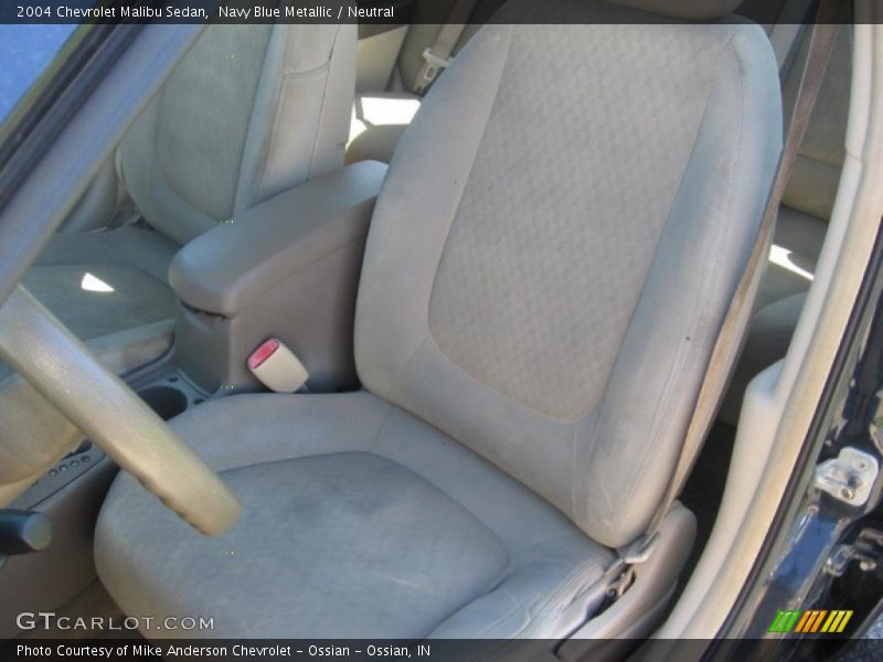 Navy Blue Metallic / Neutral 2004 Chevrolet Malibu Sedan