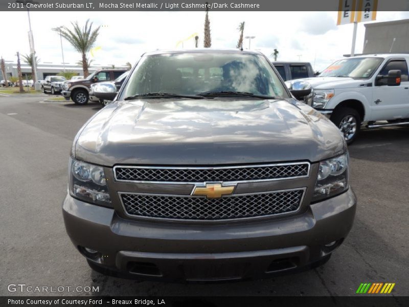 Mocha Steel Metallic / Light Cashmere/Dark Cashmere 2011 Chevrolet Suburban LT