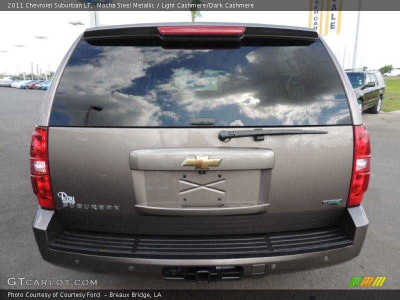 Mocha Steel Metallic / Light Cashmere/Dark Cashmere 2011 Chevrolet Suburban LT