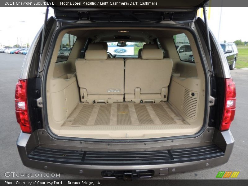 Mocha Steel Metallic / Light Cashmere/Dark Cashmere 2011 Chevrolet Suburban LT