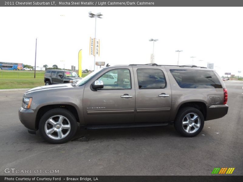 Mocha Steel Metallic / Light Cashmere/Dark Cashmere 2011 Chevrolet Suburban LT