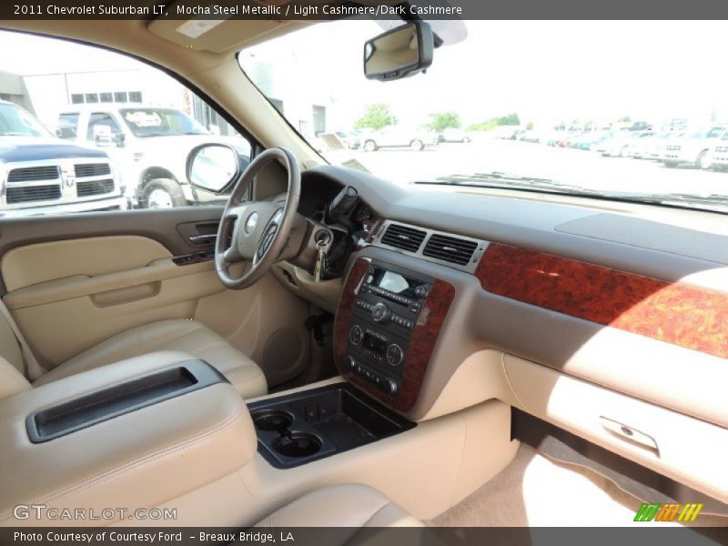 Mocha Steel Metallic / Light Cashmere/Dark Cashmere 2011 Chevrolet Suburban LT