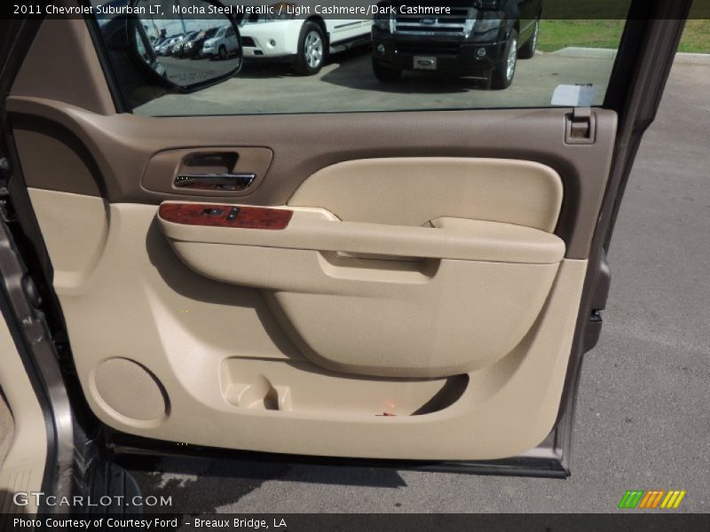 Mocha Steel Metallic / Light Cashmere/Dark Cashmere 2011 Chevrolet Suburban LT