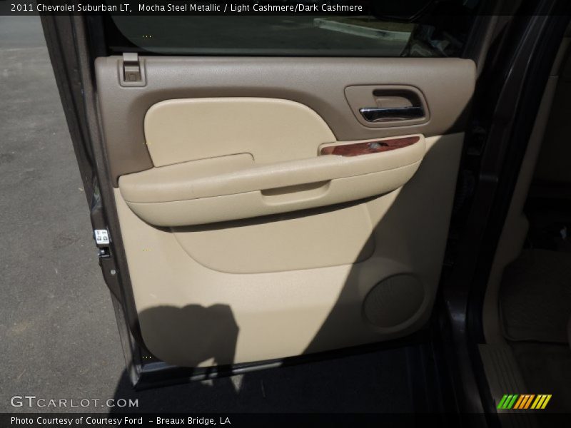 Mocha Steel Metallic / Light Cashmere/Dark Cashmere 2011 Chevrolet Suburban LT
