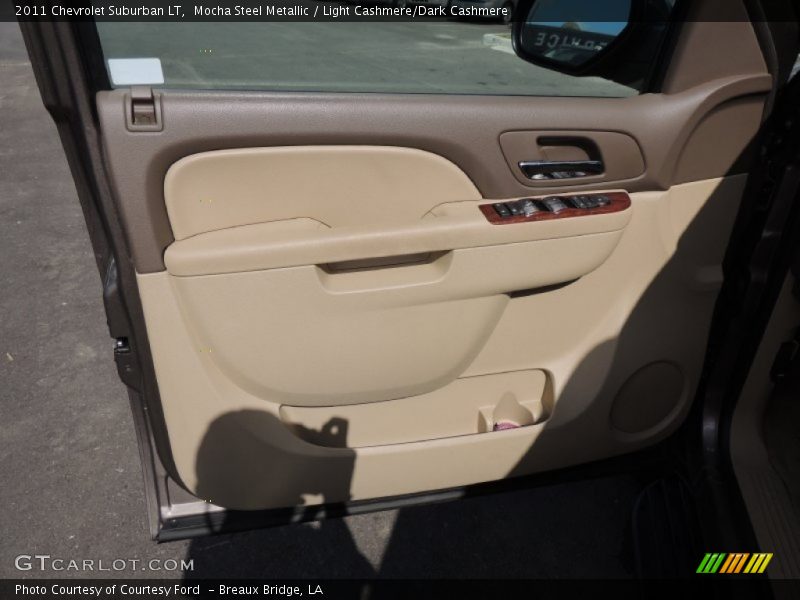 Mocha Steel Metallic / Light Cashmere/Dark Cashmere 2011 Chevrolet Suburban LT