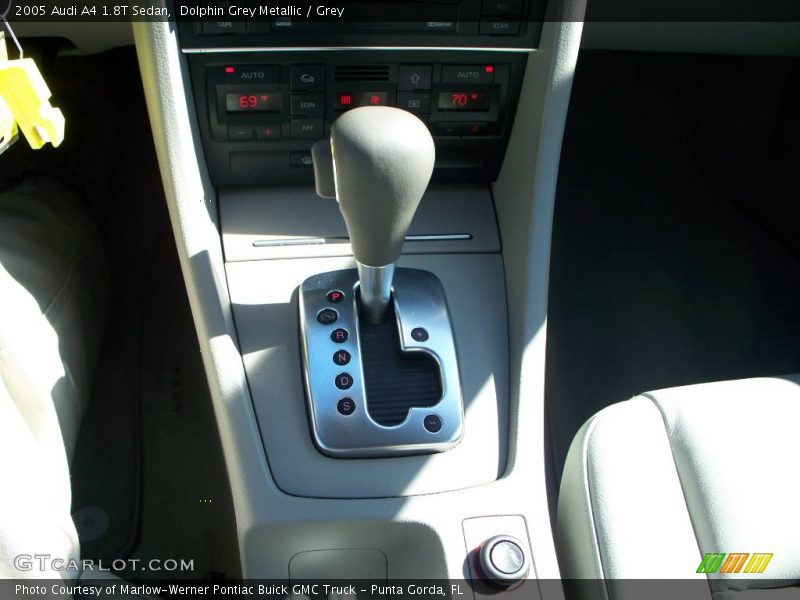 Dolphin Grey Metallic / Grey 2005 Audi A4 1.8T Sedan