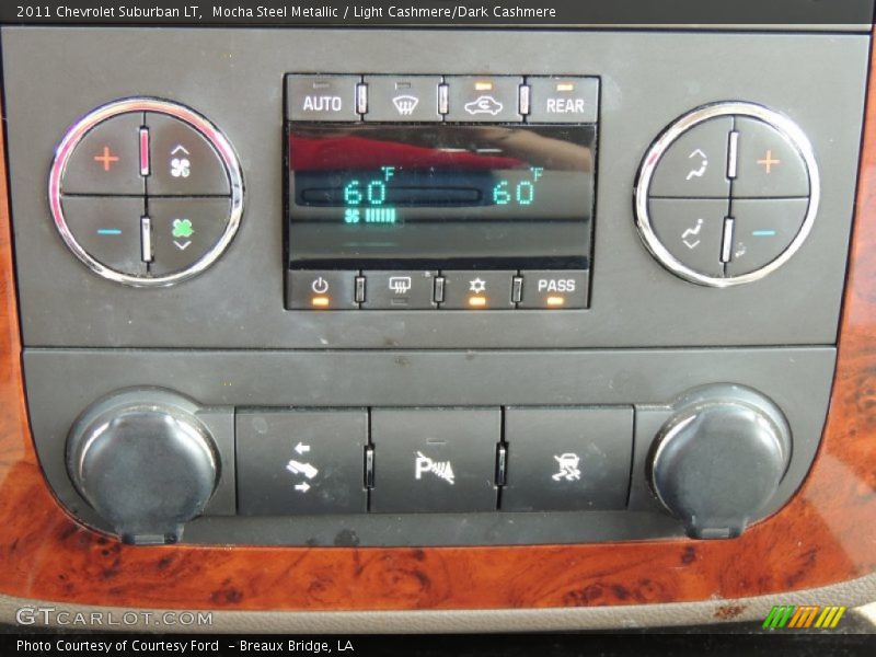 Mocha Steel Metallic / Light Cashmere/Dark Cashmere 2011 Chevrolet Suburban LT