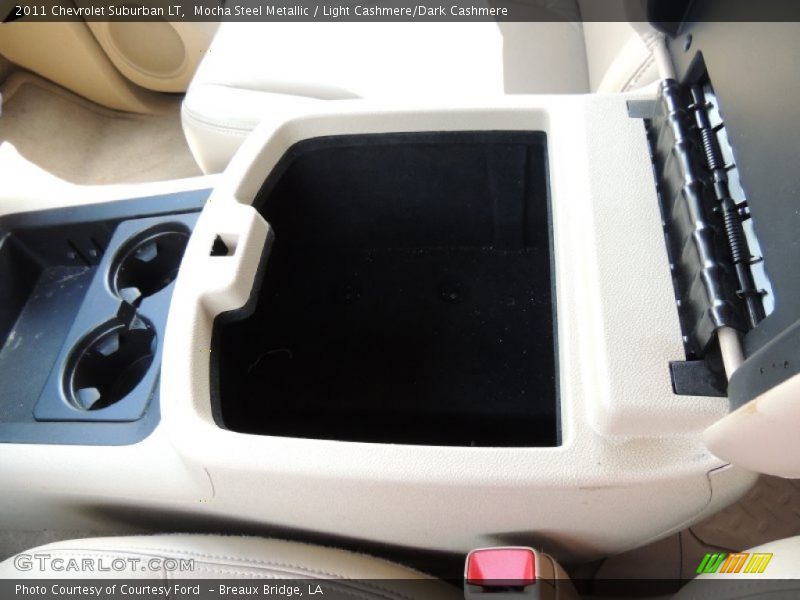 Mocha Steel Metallic / Light Cashmere/Dark Cashmere 2011 Chevrolet Suburban LT