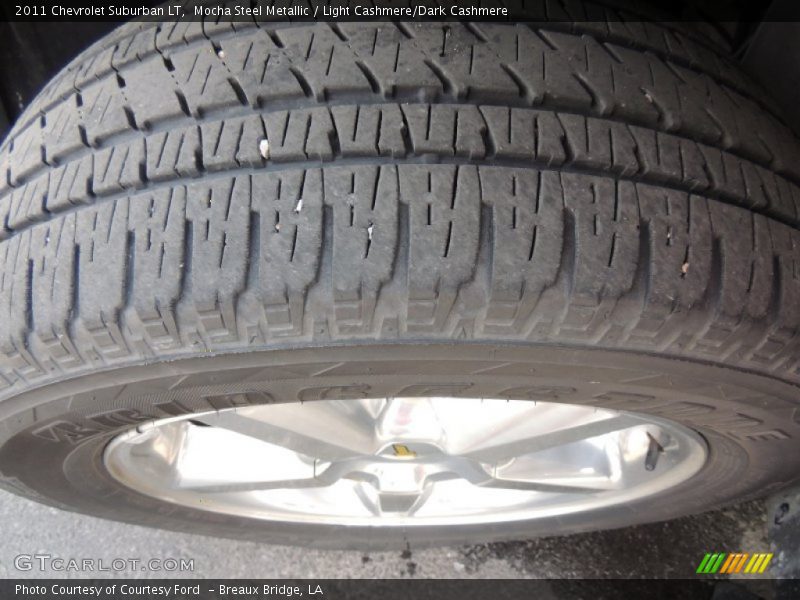 Mocha Steel Metallic / Light Cashmere/Dark Cashmere 2011 Chevrolet Suburban LT