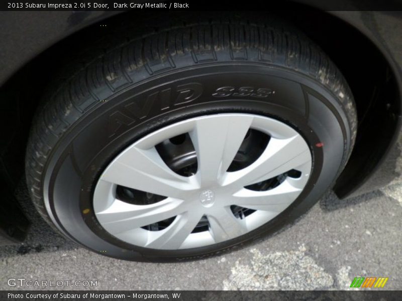 Dark Gray Metallic / Black 2013 Subaru Impreza 2.0i 5 Door