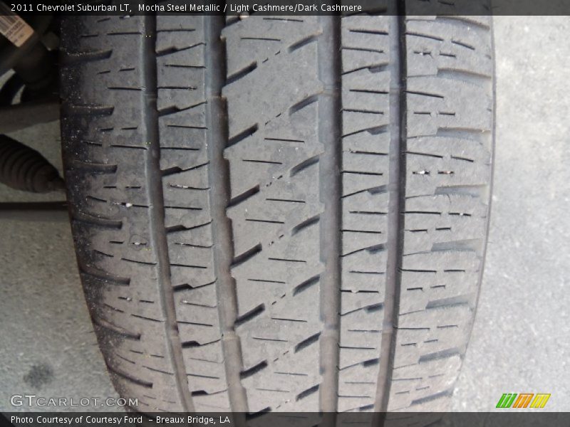 Mocha Steel Metallic / Light Cashmere/Dark Cashmere 2011 Chevrolet Suburban LT