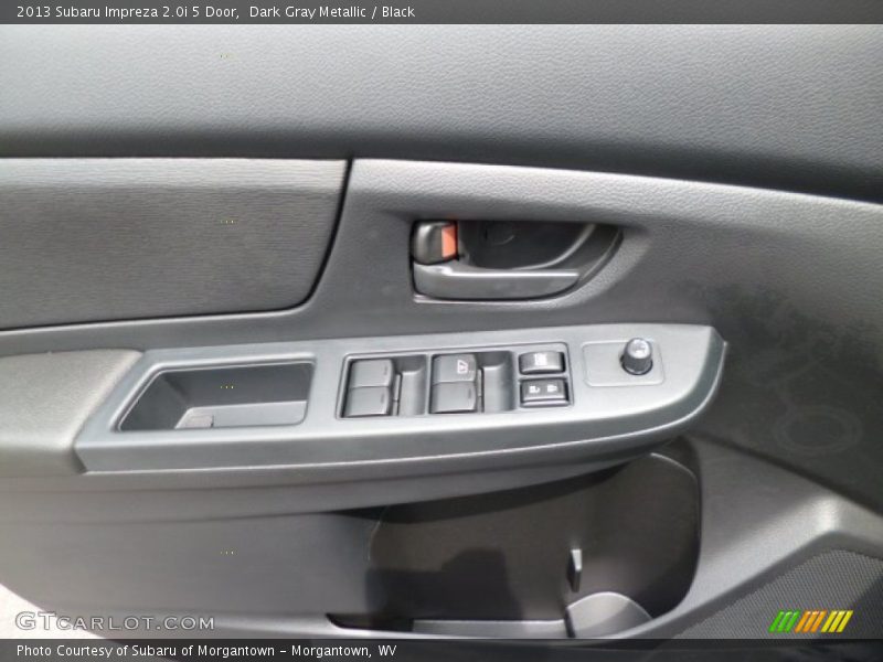 Dark Gray Metallic / Black 2013 Subaru Impreza 2.0i 5 Door