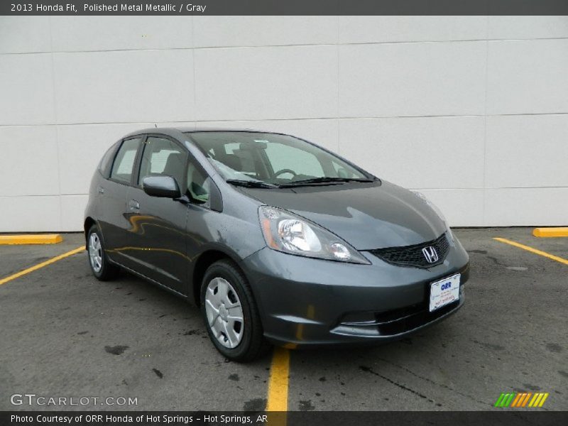 Polished Metal Metallic / Gray 2013 Honda Fit